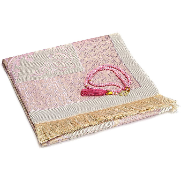 Мусульманський молитовний килим Miss Tesettür 117x67 см рожевий