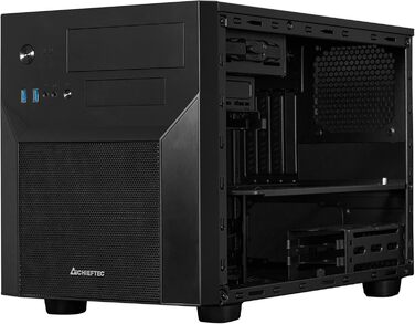 Корпус Chieftec GEH MIDI Cube CI-02B-OP, чорний, 2xUSB3.0, 1xUSB2.0