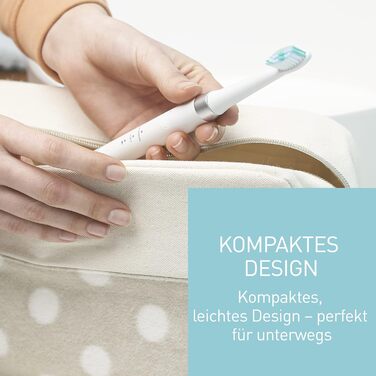 Електрична зубна щітка Panasonic EW-DM81-K503: звукова вібрація, 2 режими чищення, біла, з додатковою насадкою