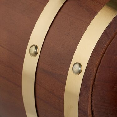 Дерев'яна бочка Relaxdays, об'єм 2,2 літра