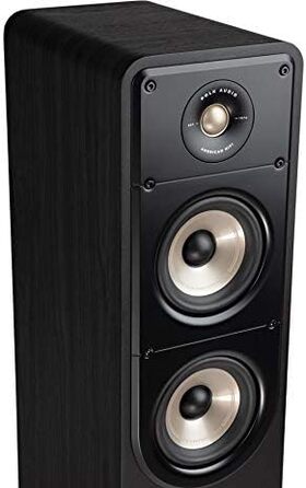 Підлогова акустика Polk Audio Signature S55E, HiFi, пасивна, 20-200 Вт, 8 Ом, 40 Гц-40 кГц, Чорний