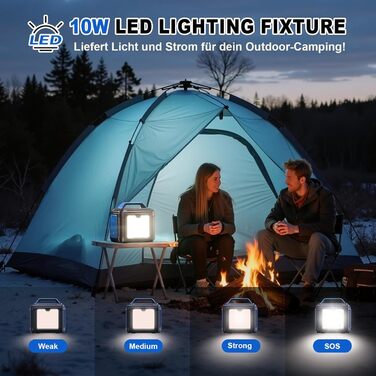 Портативна електростанція SBAOH 538.7Wh сонячний генератор, акумулятор з виходами AC/USB, 300W для подорожей, кемпінгу, відпочинку на природі та надзвичайних ситуацій