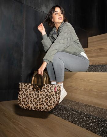 Loopshopper M Reisenthel – Стильна сумка-шопер з перероблених PET-пляшок, Leo Macchiato