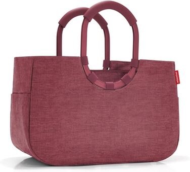 Loopshopper Reisenthel – Стильна сумка-шопер з перероблених PET-пляшок (M, Twist Maroon)