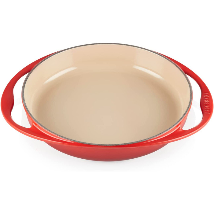 Форма для перевернутого пирога Tatin Le Creuset, чавун, Ø 28 см, 2.6 л, вишня, для всіх типів плит (включно з індукційними)
