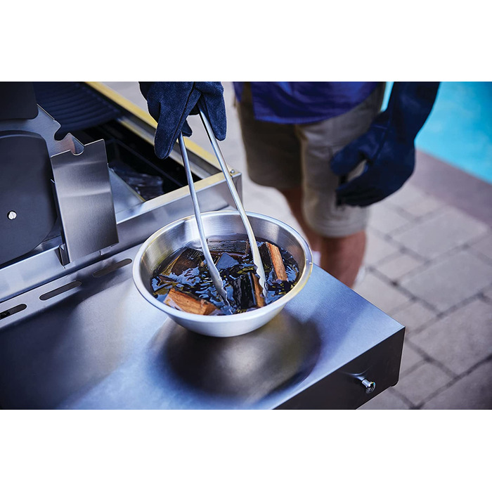 Набір інструментів для гриля Napoleon 70033 - PRO з нержавіючої сталі (2 шт.) - Преміум якість, з ручками, з затискачем та шпателем