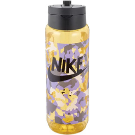 Пляшка для води Nike Unisex Adult TR Renew, жовта охра/чорна/чорна, 709мл