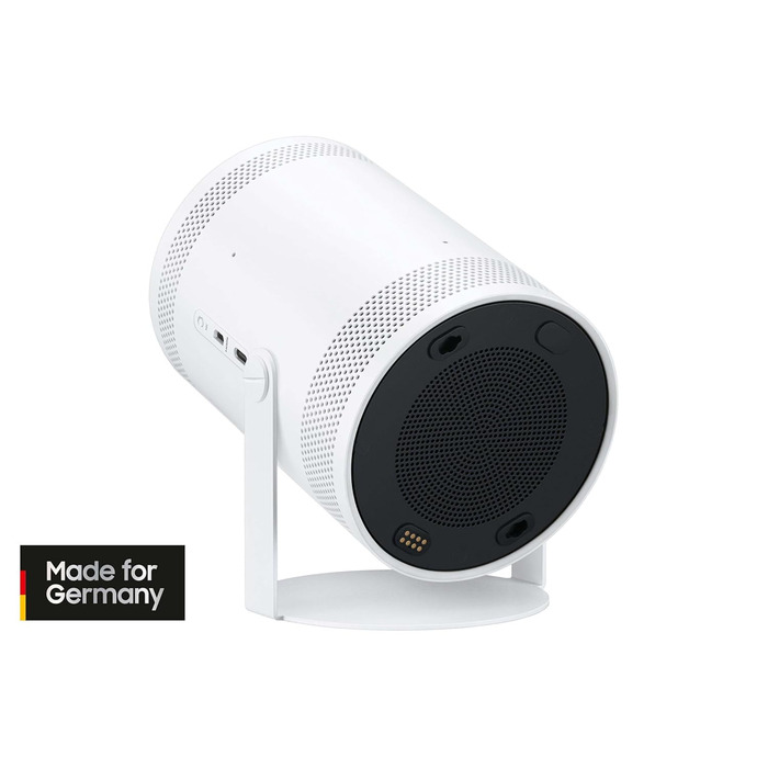 Samsung The Freestyle: Портативний LED-проектор Full HD HDR10 з автонастроюванням та 360° звуком (2023)