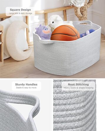 Складаний кошик для білизни 63л, 2 шт. (білий та коричневий), 1 шт. (світло-сірий)