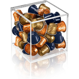 Контейнер для капсул Nespresso VIEW Cube - стильна та зручна організація капсул кави (50 шт.)