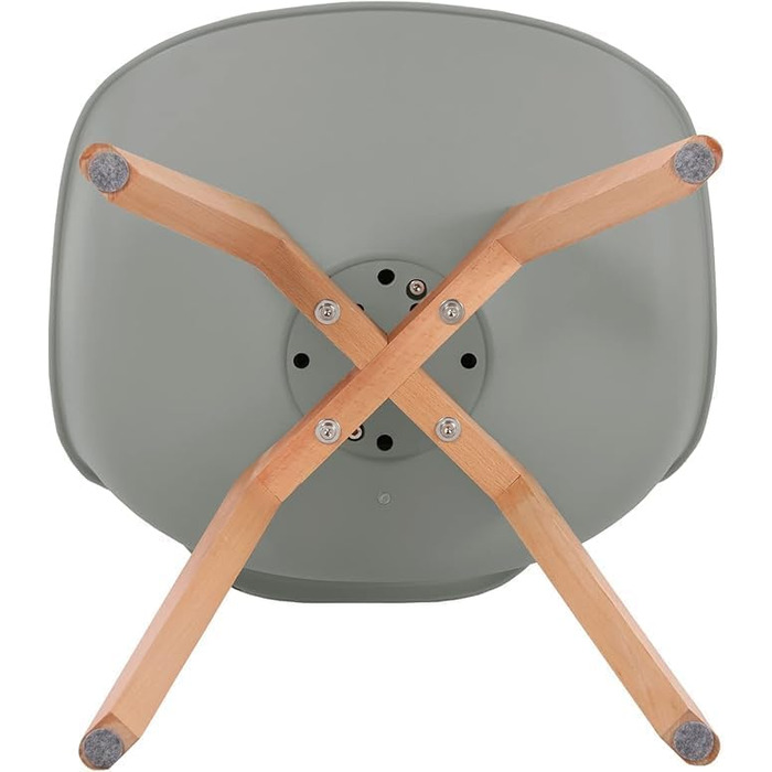 Елегантні стільці для обідньої зони EGGREE: дизайн в скандинавському стилі, набір 4 шт., кольори: чорний, рожевий, сірий, бірюзовий