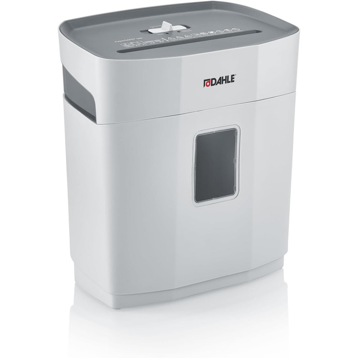 Шредер Dahle PaperSAFE PS 140: безпечне знищення документів, рівень P4, 10 аркушів, сірий