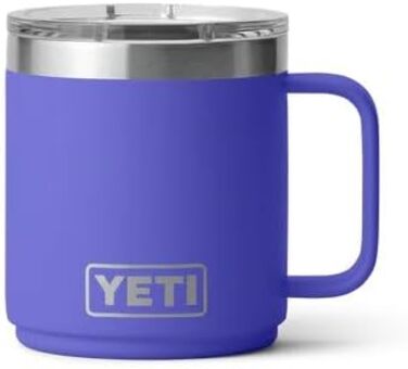 Термокружка YETI Rambler 10 oz (295 мл) з кришкою MagSlider, колір Ultramarine Violet