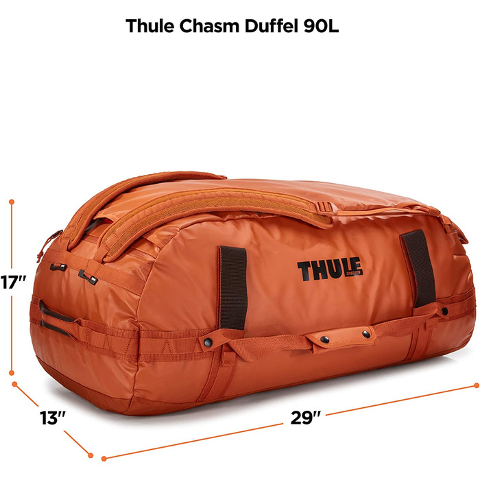 Спортивна сумка Thule Chasm Розмір L 90 л Осінній