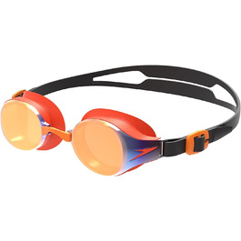 Плавальні окуляри Speedo унісекс для дітей-юніорів з гідропонним дзеркалом для юніорів (Один розмір підходить всім, чорний / манго / Золотий)