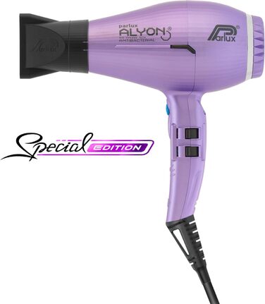 Фен Parlux Alyon Special Edition: професійний, з іонізацією, Made in Italy, фіолетовий матовий