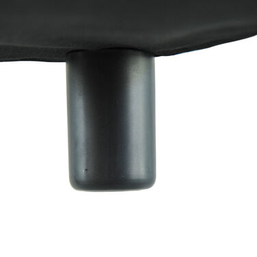 Лавка для табуретів HOMCOM Chesterfield зі штучної шкіри Black 40x30x24см стильна та зручна для вітальні та передпокою