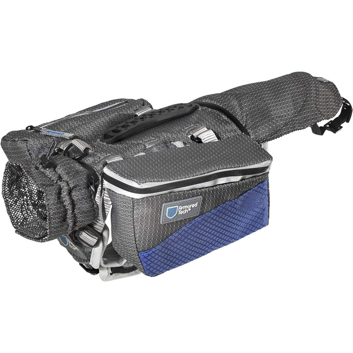 Багатоцільовий рюкзак для собак з сідельними кишенями для подорожей по бездоріжжю (M - обхват грудей 33-59 см)