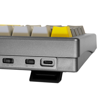 Клавіатура механічна бездротова EPOMAKER EK68 Flamingo Black (EK68-B-F)