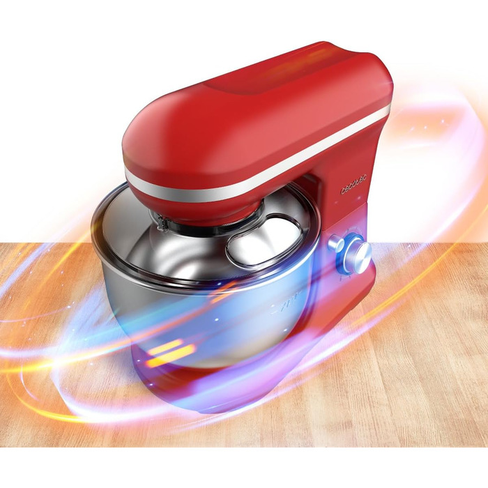 Міксер Cecotec Cecomixer Merengue 5L 1200W: 6 швидкостей, нержавіюча чаша 5л, 5 функцій + збирання морозива