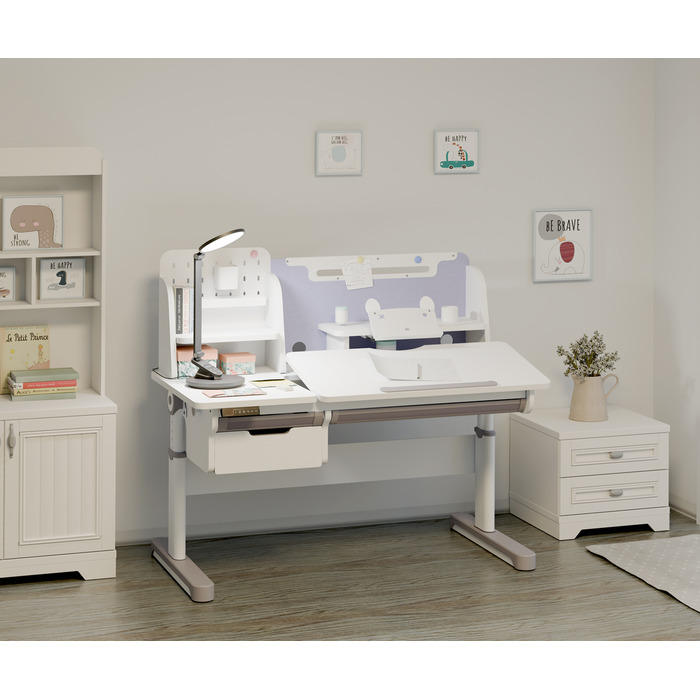 Дитячий стіл Mealux Milton Electro Grey (арт. BD-730 WG)