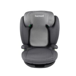 Автокрісло Fourward Baby 360° - ISOFIX, 0+1/2/3, 9-36 кг, 5-точкова система безпеки, сірий колір