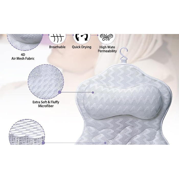 Подушка для ванни Lactraum 3D-AirMesh