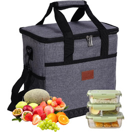 Сумка-холодильник/сумка для пікніка 15 л для кемпінгу, походів, барбекю тощо.