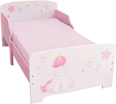 Дитяче ліжко Fun House 713044 Єдиноріг, біле, від 3 років