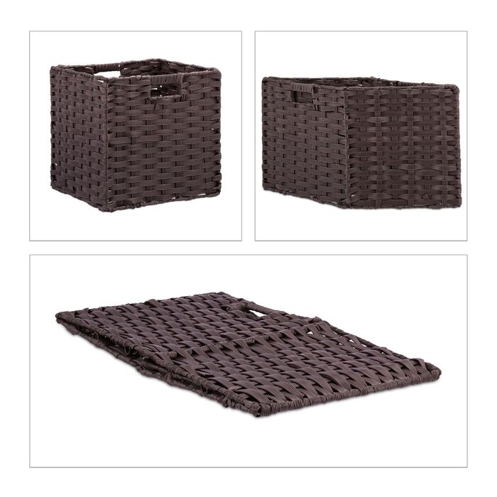 Набір з двох кошиків для зберігання Relaxdays