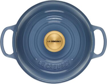 Le Creuset Signature Чавунний горщик для випікання хліба, 24 см (Chambray)