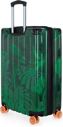 Набір валіз Hauptstadtkoffer Q-Damm (2 шт.) - валізи-тролі, TSA, валізи для подорожей (S & L), квітковий дизайн