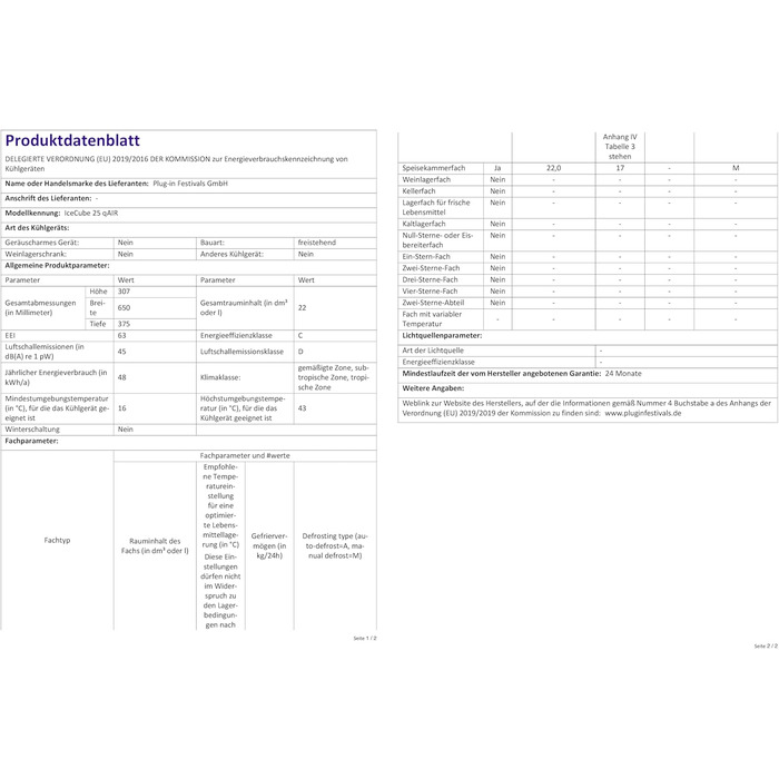 Автомобільний компресорний холодильник/морозильник 25л -20°C 12V/230V для кемпінгу та подорожей