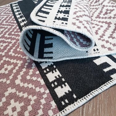 Квадратний сірий килимок з високим ворсом зі штучного хутра килимок для ліжка килимок для передпокою зі штучного хутра з довгим волоссям (дизайн 4, 80 х 150 см)