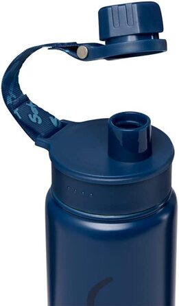 Пляшка для пиття Satch з нержавіючої сталі, що не містить бісфенолу А, об'ємом 0,5 л, герметична і газована, підходить як для гарячих, так і для холодних напоїв.
