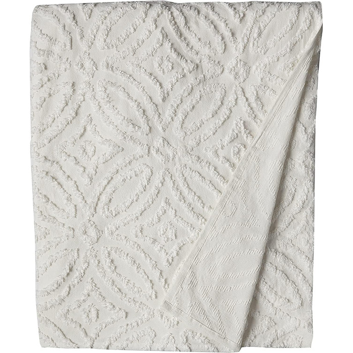 Обручка Beatrice Home Fashions Chenille Покривало, королева