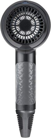 Фен Taurus Lyss 2300 Ionic - 2200 Вт, 3 температурні режими, іонізація, без ефекту завивання, концентратoр та дифузор, чорний