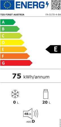 Холодильник автомобільний TZS First Austria 24L з підключенням 12V/230V - Охолоджувальна та нагрівальна сумка для кемпінгу, подорожей, фестивалів - Чорний/Білий
