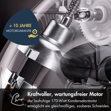 Кухонний слайсер GRAEF Master M20EU з нержавіючої сталі, срібний