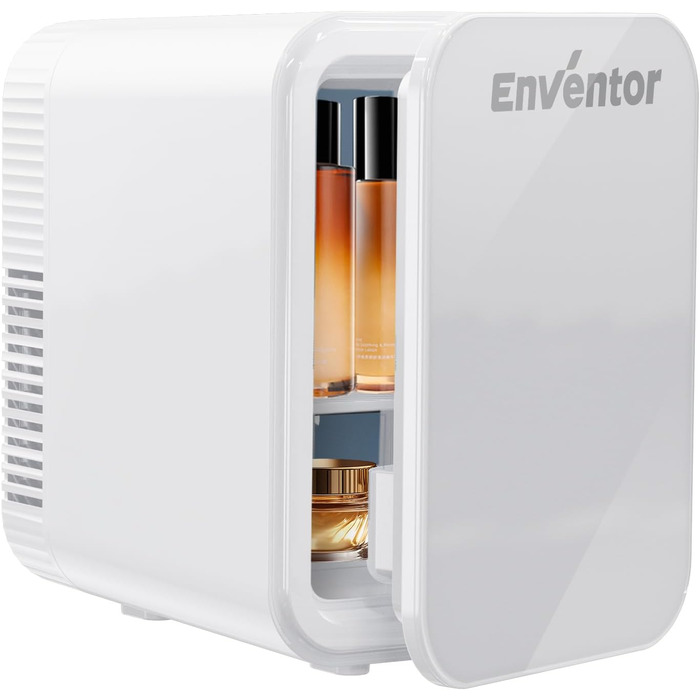 Mini холодильник Enventor 10L: компактний, тихий, з функцією охолодження та підігріву (12V/220V) для авто, спальні, офісу