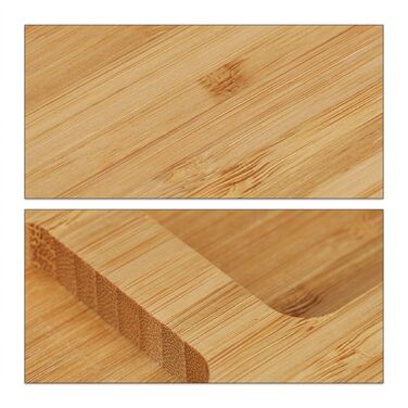 Дошка для сиру Relaxdays з бамбука та столовими приборами