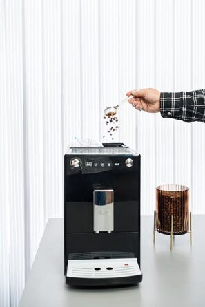 Melitta Solo - кавомашина автоматична, чорна, з регулюванням висоти підставлення, для еспресо та кави Crème