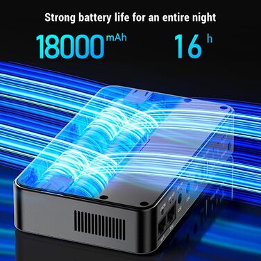 ДБЖ Mini UPS з акумулятором 10400mAh, 6 виходів для роутера, камери POE 15V/24V/USB 5V/9V/12V, компактний, для резервного живлення