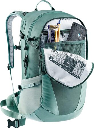 Рюкзак похідний жіночий deuter Futura 21 SL, графіт-сланець (Forest-jade)