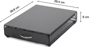 Тримач для капсул Dolce Gusto – органайзер для 35 капсул (чорний)