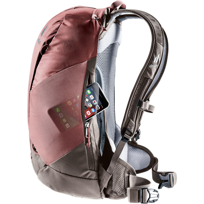 Жіночий туристичний рюкзак deuter AC Lite 15 SL Caspia-pepper