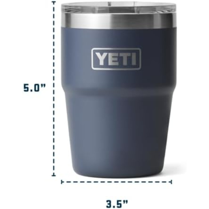 Термос YETI Rambler з кришкою MagSlider, Seafoam, 16 oz (473 ml)