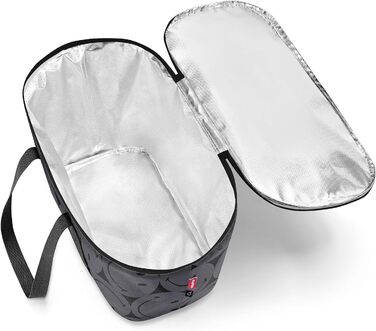 Сумка-холодильник Reisenthel Kühltasche - сіра, з високоякісного поліестеру для пікніка та покупок