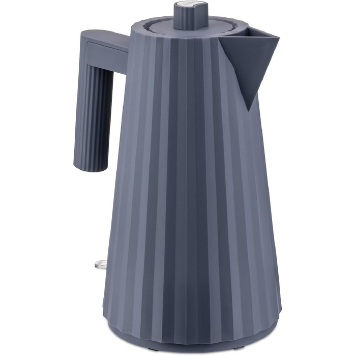 Електричний чайник Alessi Plissé MDL06/1WUK - 1.7 л, білий, 2400W, з термопластичного матеріалу, штекер UK, 100 cl