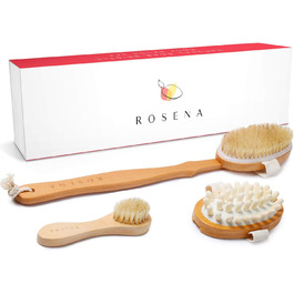 Набір сухих щіток для сяючої шкіри - Natural Brush Spa Kit